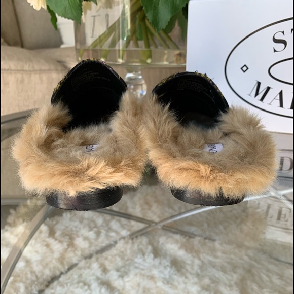 Steve Madden Size 6 Jill Floral Mule Loafer. Excellent pre-like be condition. - Picture 5 of 9